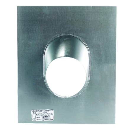 SELKIRK METALBESTOS Selkirk 5 in. D Aluminum/Galvanized Steel Adjustable Roof Flashing 105825